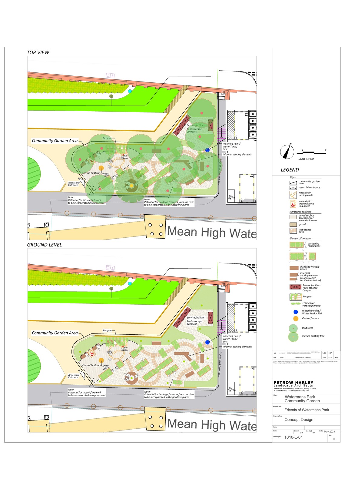 Community Garden Design Concept