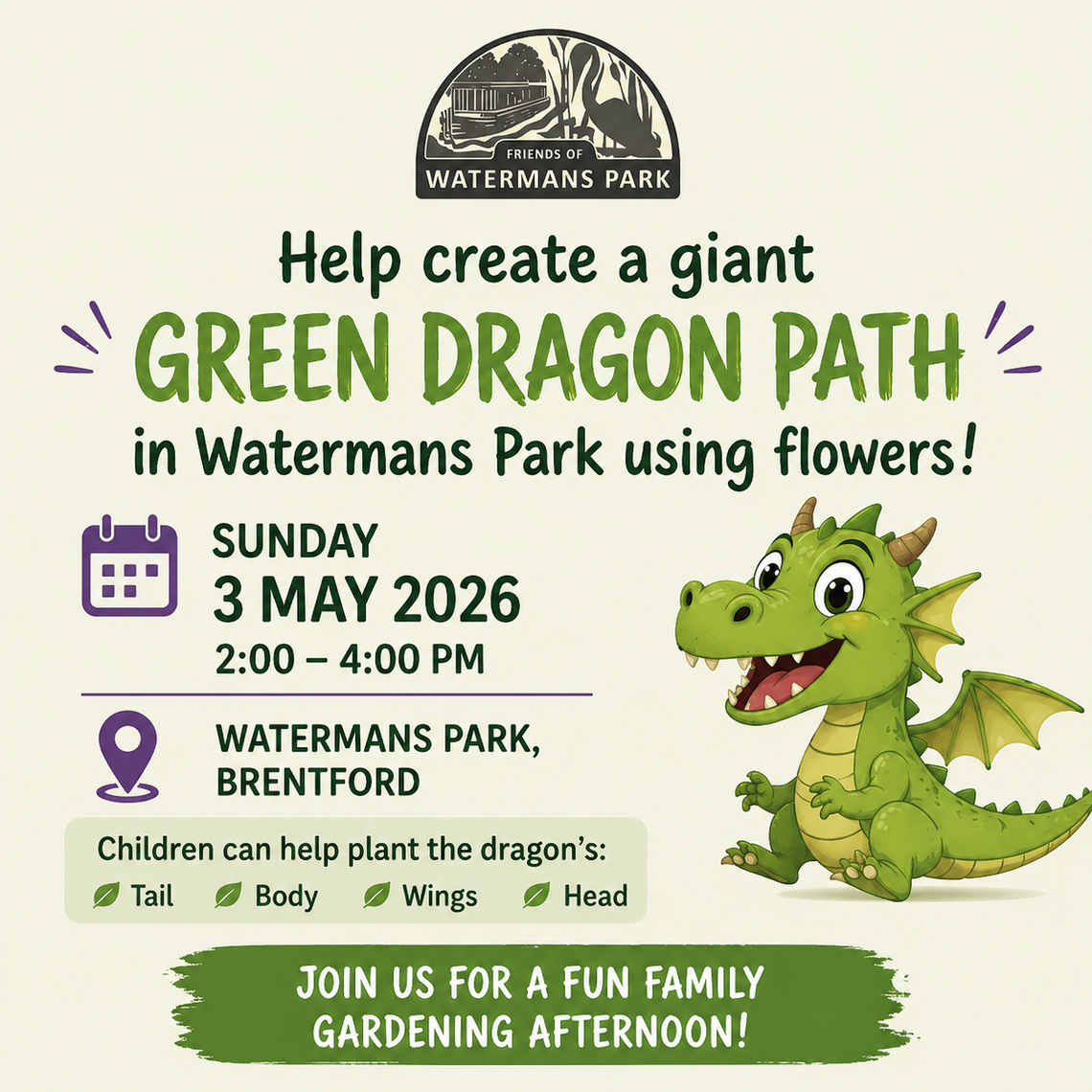 Create a Green Dragon Path