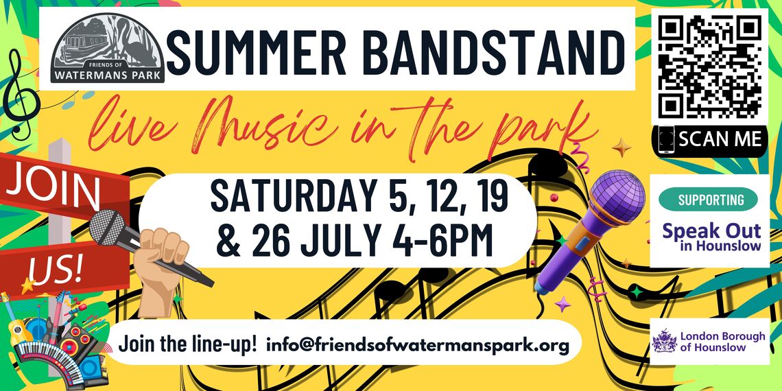Summer Bandstand Banner 2025
